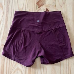 LuluLemon 4” align shorts